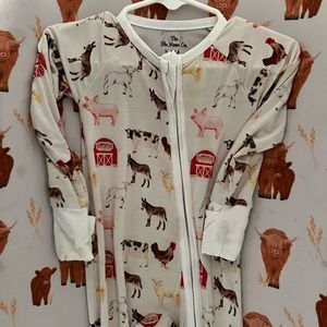 Farm animal bamboo convertible sleeper